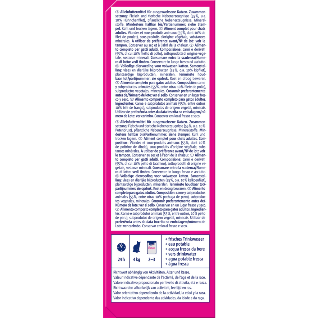 Vitakraft Poésie Délice in Sauce Multipack Cat Wet Food - Meat - Shaking Tails