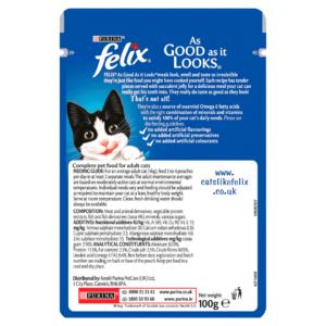 Purina FELIX As Good As it Looks Tuna in Jelly Wet Cat Food - Shaking Tails