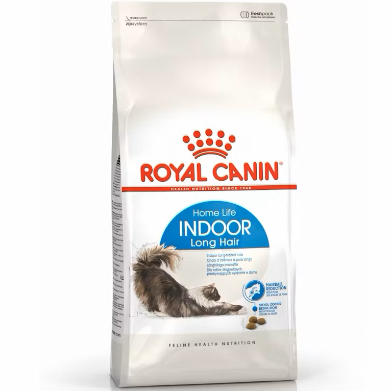 16-indoor-long-hair-b1-se Royal Canin Adult Indoor Long Hair Cat Dry Food - Shaking Tails