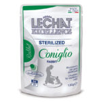 LeChat Excellence Sterilized Pouch Chunkies with Rabbit Cat Wet Food - Shaking Tails
