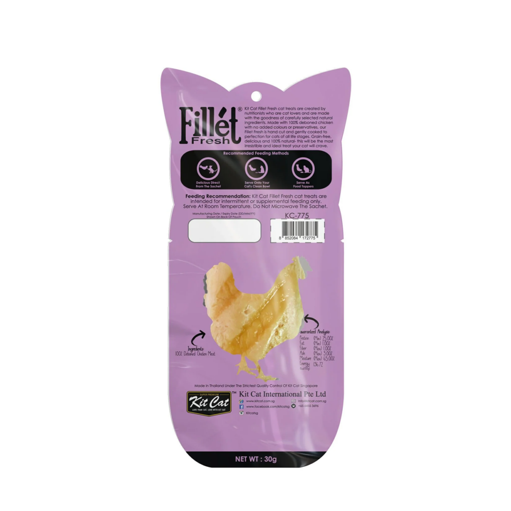 Kit Cat Fillet Fresh - Grilled Chicken - Shaking Tails
