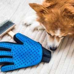 Silicone Hair Remover Mitt for Massage - Shaking Tails