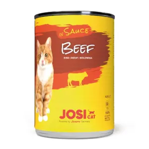 JosiCat by Josera Adult Wet Cat Food – Beef in Sauce 415g