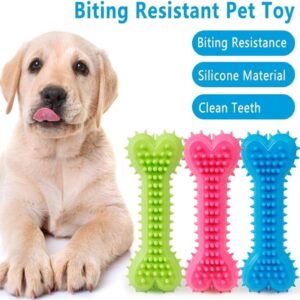 Pet Tooth Cleaning Bone Toy - Shaking Tails