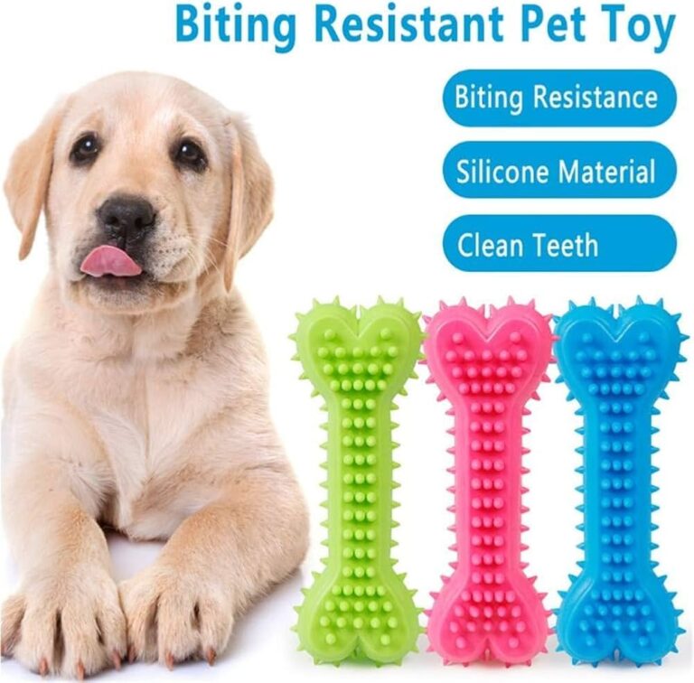 Pet Tooth Cleaning Bone Toy
