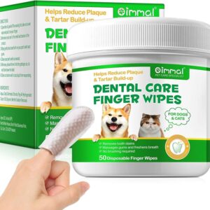 Dental Care Organic Pet Finger Wipes - Shaking Tails