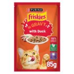 Purina FRISKIES Duck in Gravy Wet Cat Food - Shaking Tails