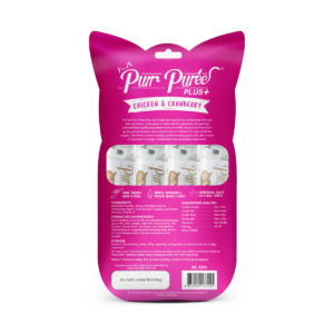 Kit Cat Purr Puree Plus+ Chicken & Cranberry (Urinary Care) - Shaking Tails