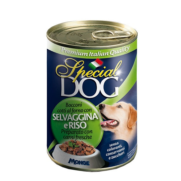 Special Dog All Breeds Adult Chunks with Wild Game and Rice Wet Food