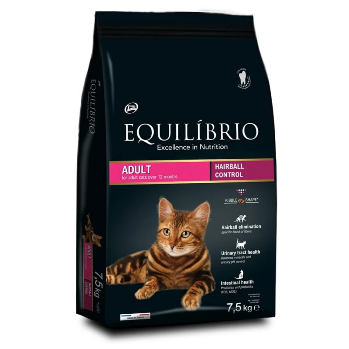 Equilibrio - Adult Cat Hairball Dry Food