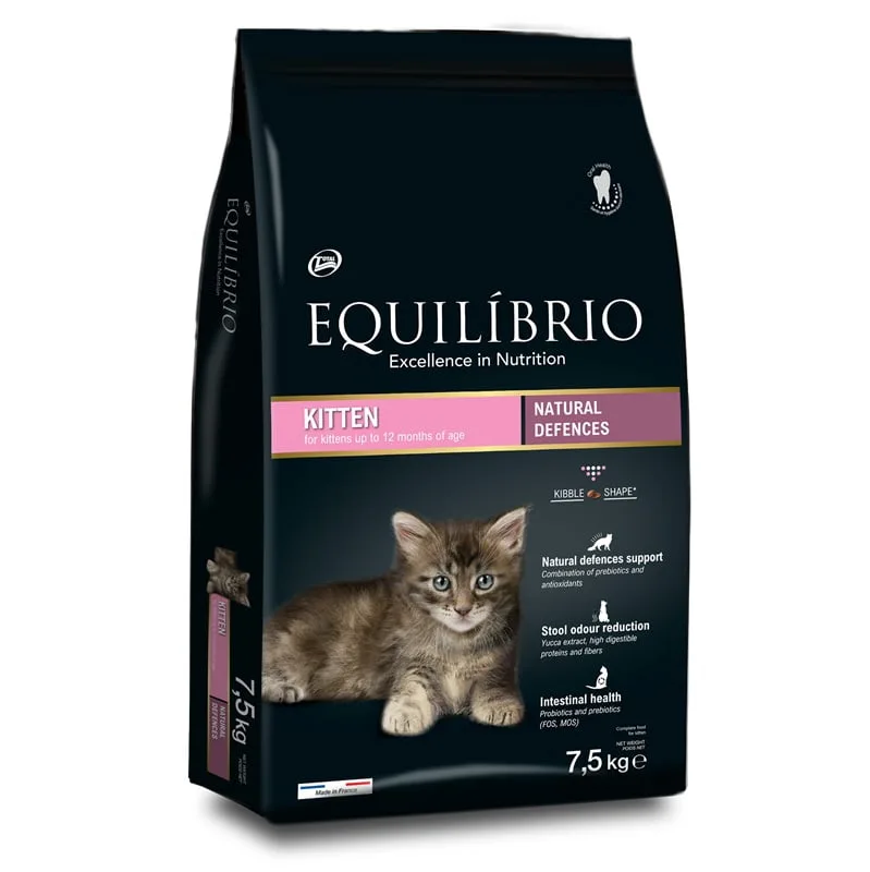 CAT-KITTEN-7-5-3548610091836 Equilibrio - Kitten Cat Dry Food - Shaking Tails