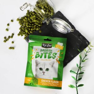 Kit Cat Breath Bites Chicken Cat Dental Treats - Shaking Tails