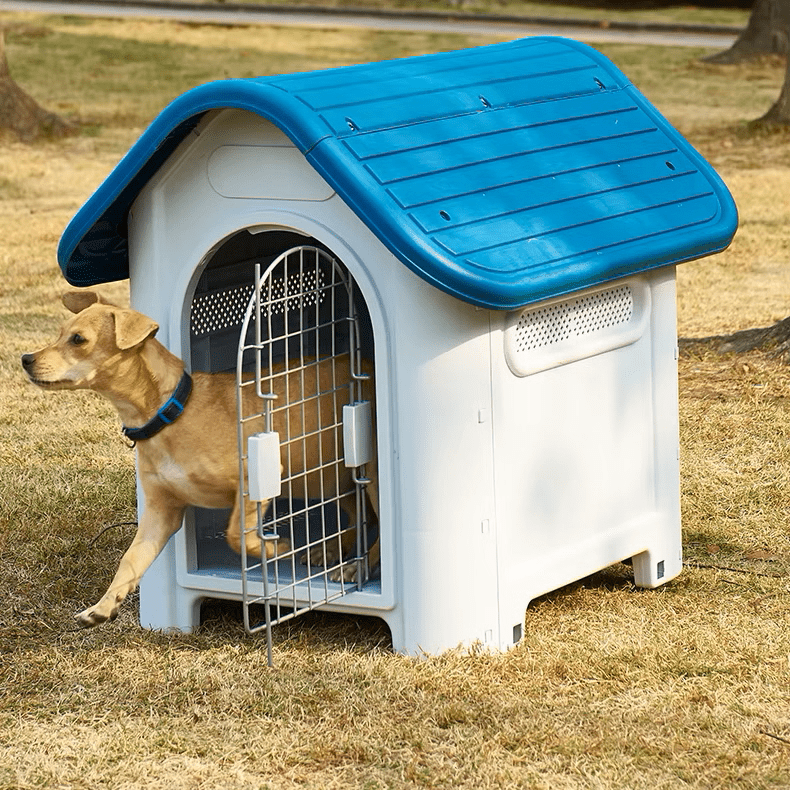 H67803407d16c4a399b539c4db1182cb4Y Dog Outdoor House - Shaking Tails