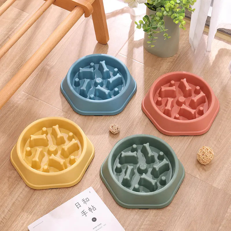H7e7a6542078f49be9262f552cbc61df1p Slow Feeder Dog Bowl - Shaking Tails