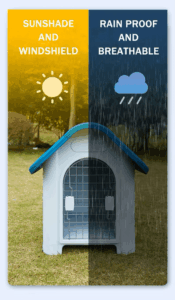Dog Outdoor House - Shaking Tails