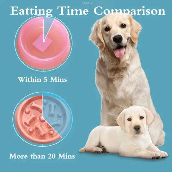 Slow Feeder Dog Bowl