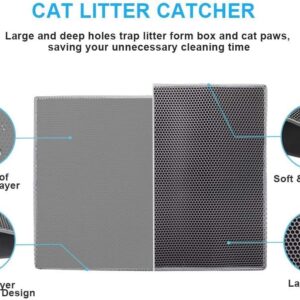 Double Layer Cat Litter Mat - Shaking Tails