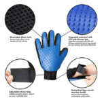 Silicone Hair Remover Mitt for Massage - Shaking Tails