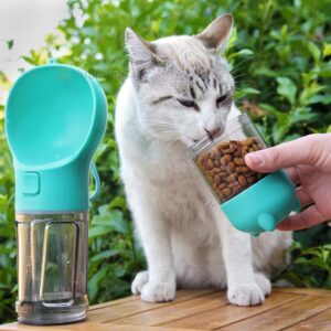 Portable Pet Feeder Bottle 4-in-1 - Shaking Tails