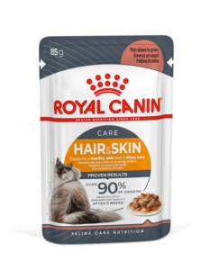 Royal Canin - Wet Hair and Skin Gravy Cat Food - Shaking Tails