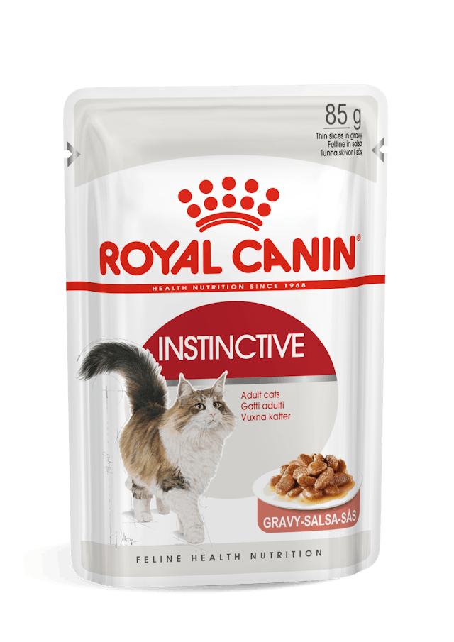 fhnw16-ins-cig-s-pouch Royal Canin - Wet Instinctive Gravy Cat Wet Food - Shaking Tails
