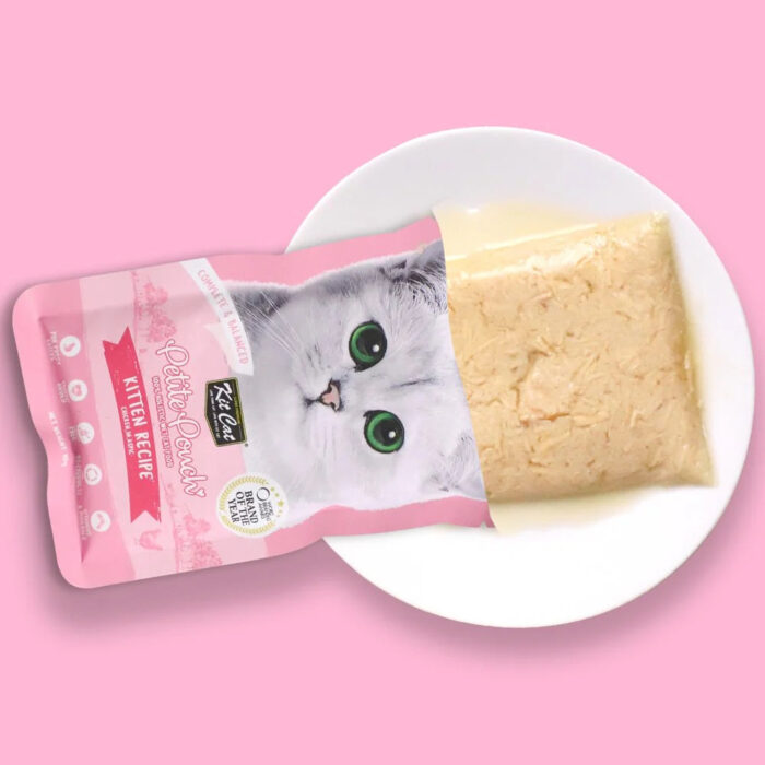 Kit Cat Petite Pouch - Kitten Chicken