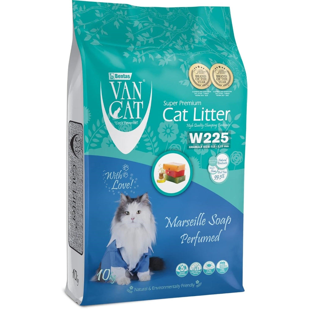 marseilleSoap VanCat Marseille Soap Perfumed Clumping Cat Litter - Shaking Tails