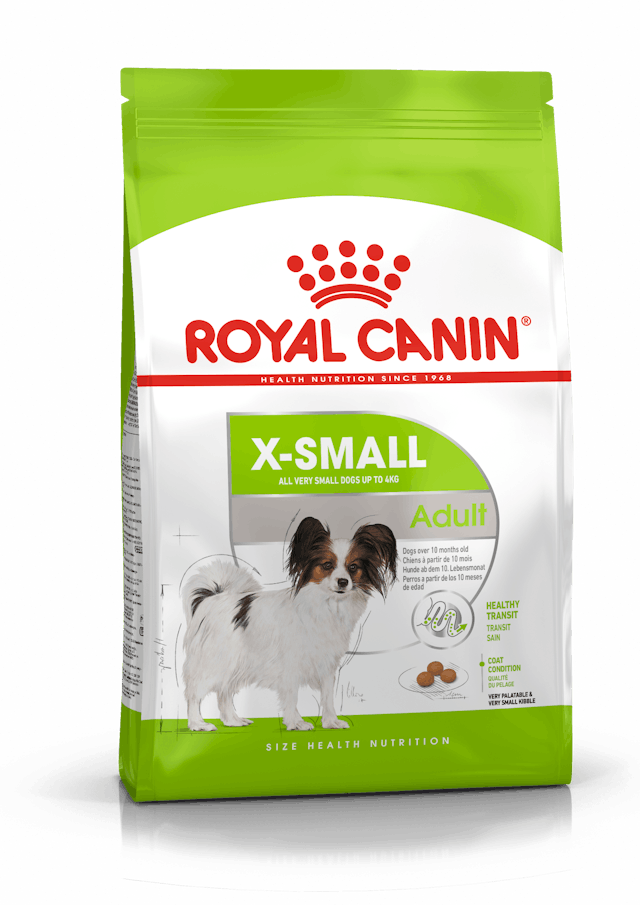 packshot-xsmall-ad-shn17_e8e86062-ab0a-4d27-b134-fda7c5e3fd48 Royal Canin Adult X-Small Dog Dry Food - Shaking Tails
