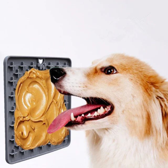 Silicone Pet Licking Mat for Stress Relief and Fun