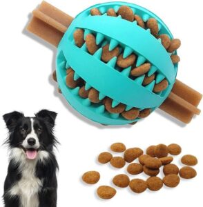 Interactive Food Dispensing Chew Toy for Teeth Cleaning - Shaking Tails