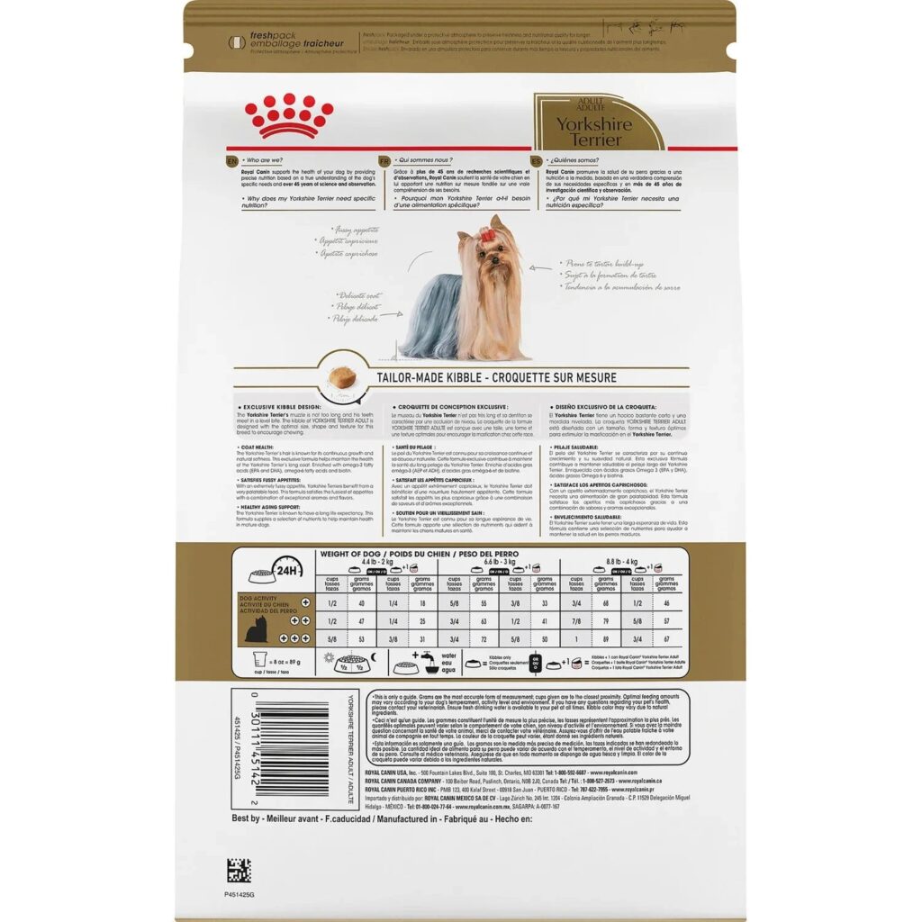 Royal Canin - Yorkshire Terrier Adult Dog Dry Food - Shaking Tails