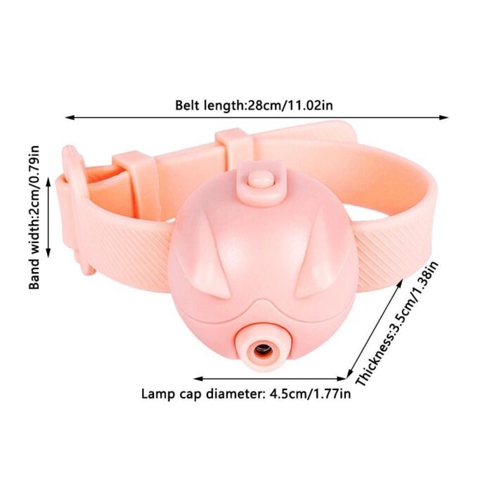 Cat Collar with Laser Toy and Built-in LED for Active Play