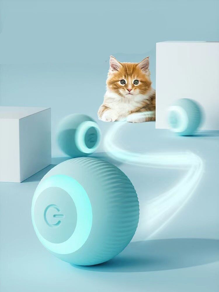 Smart Cat Ball Toy - Interactive Play for Cats