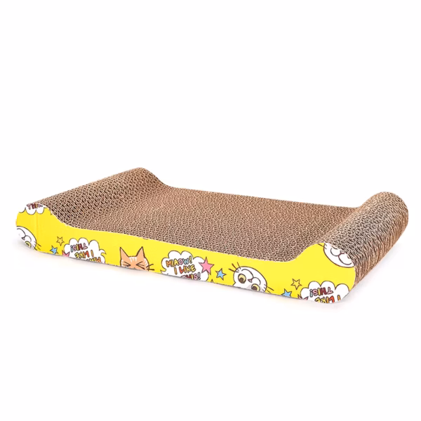 Cat Scratching Board with Catnip – Eco-Friendly & Durable