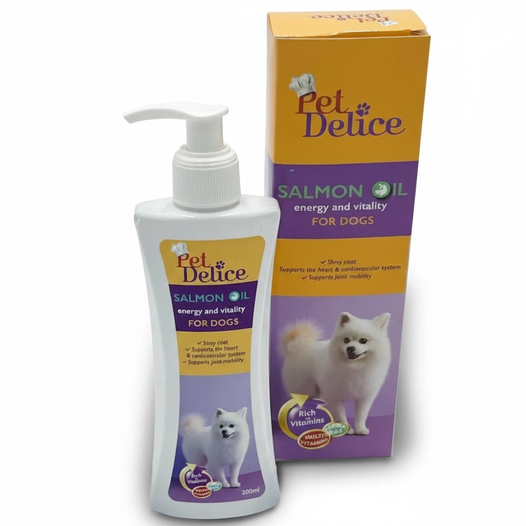 shakingTails_Pet-Delice-Salmon-Oil-for-Dogs Pet Delice Salmon Oil for Dogs - Shaking Tails
