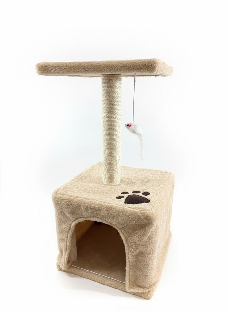 Small Cat Scratching House Tower