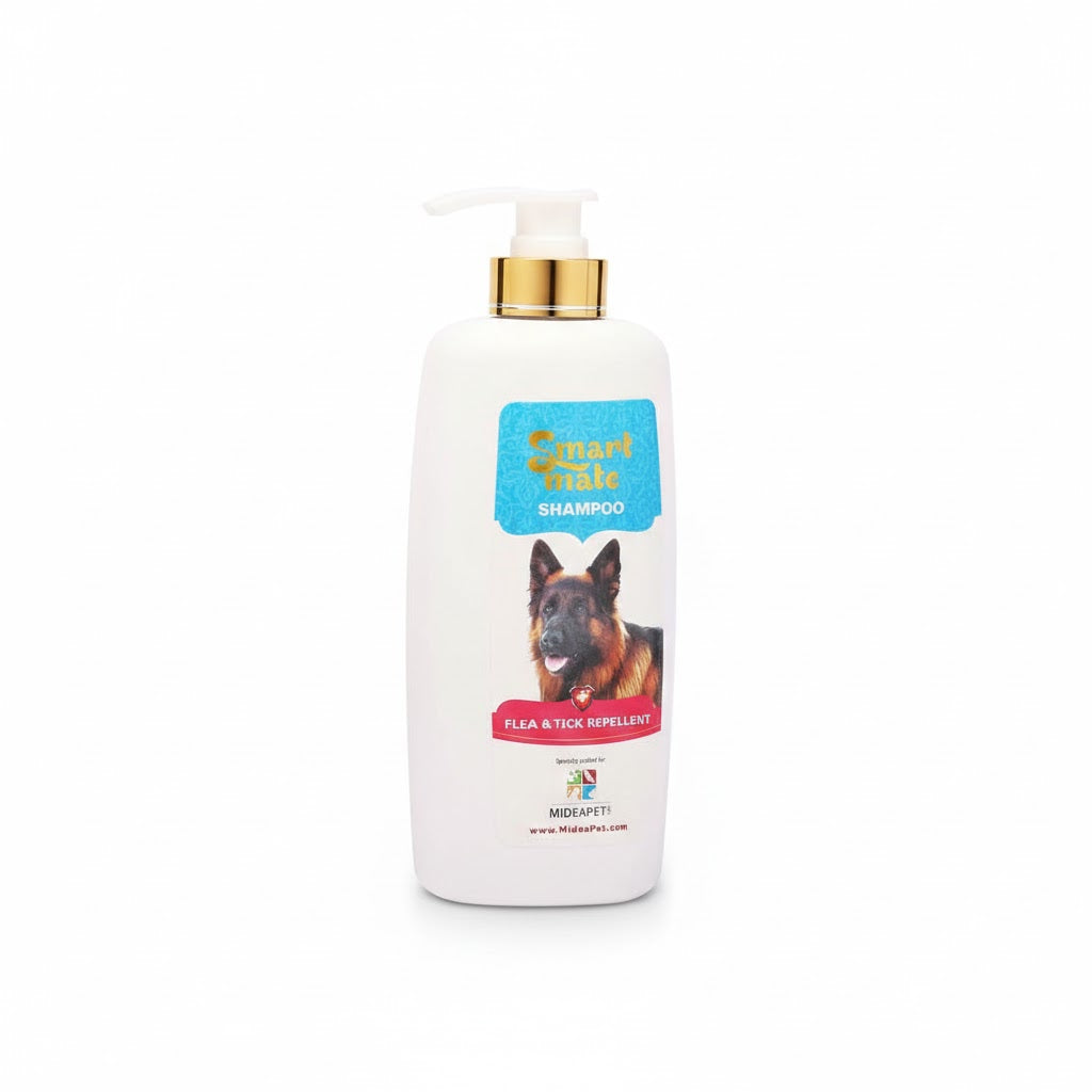 Smart Mate Shampoo Flea & Tick Repellent for Dogs & Cats - Shaking Tails