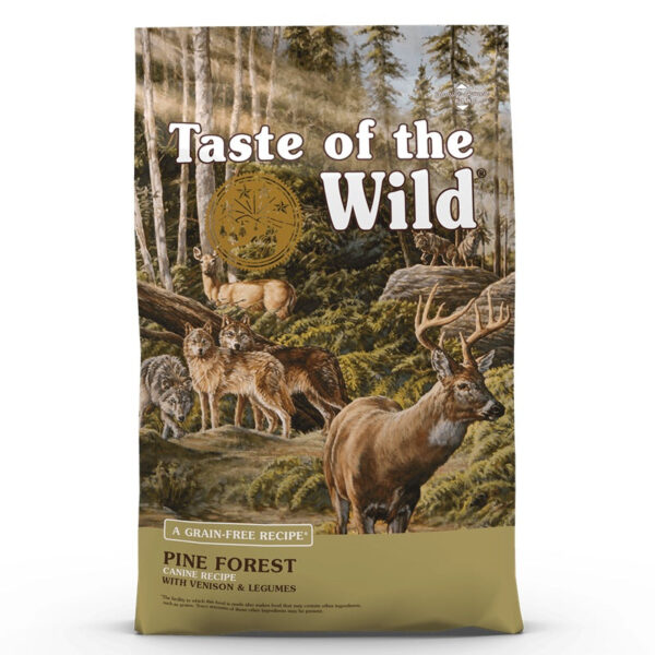 Taste Of The Wild - Pine Forest Canine Recipe with Venison & Legumes