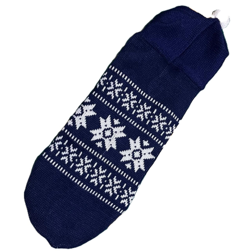 Winter Sweater For Small Dogs - Blue - Shaking Tails