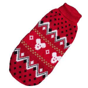 Winter Sweater for X-Small Dogs - Red - Shaking Tails