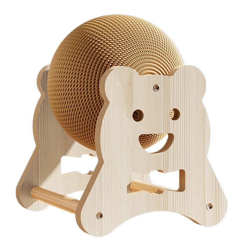 shakingTails_catBallScratcher Cat Scratcher Ball Toy - Image 1