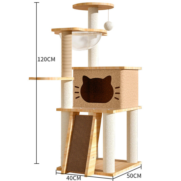 Cat Tree Scratcher House