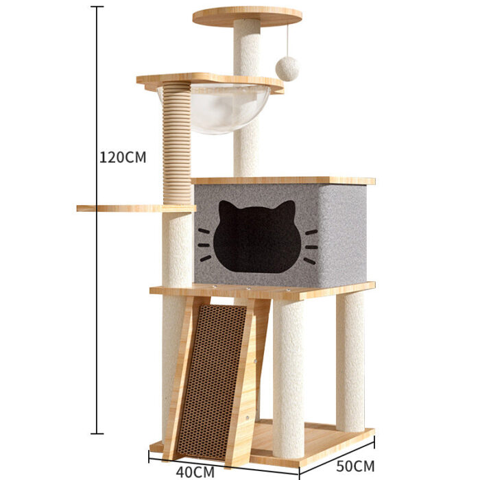 Cat Tree Scratcher House