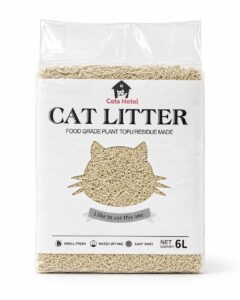 Natural Plant-Based Tofu Cat Litter – 6L