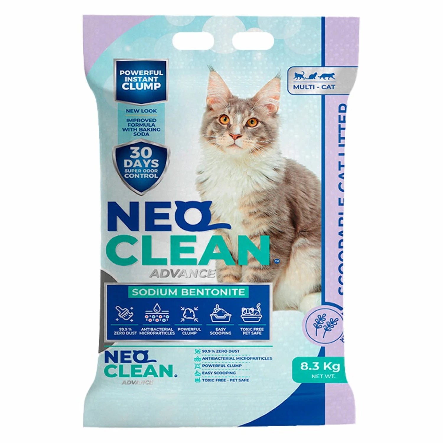 shakingtails_neo-clean-cat-litter-lavander Neo Clean Bentonite Cat Litter - Lavender - Shaking Tails