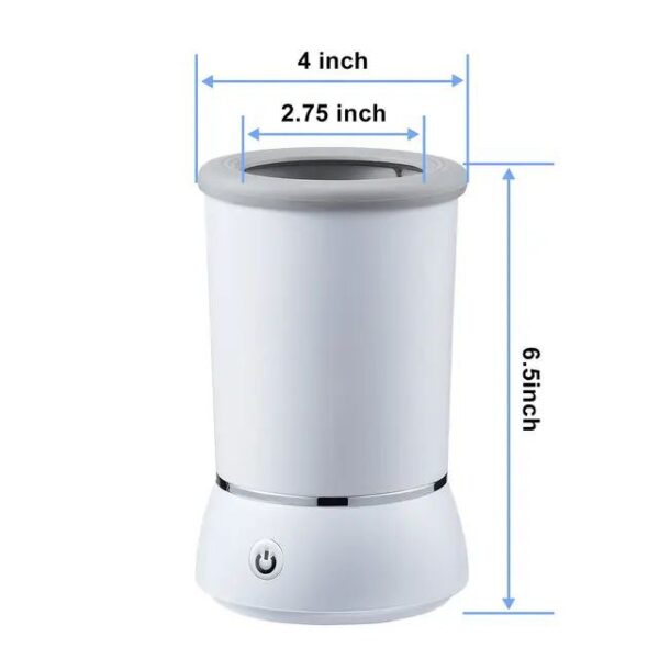 Automatic pet paw cleaner and massager