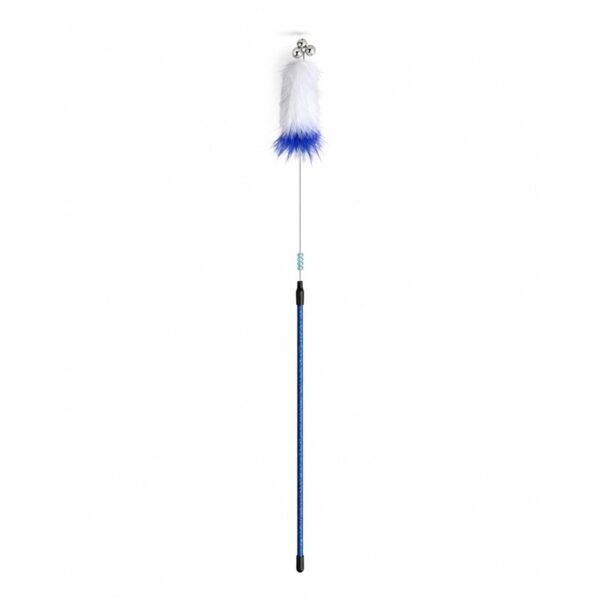 Premium Metallic Cat Teaser Wand – Interactive Play Toy