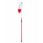 Premium Metallic Cat Teaser Wand – Interactive Play Toy