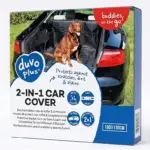 Duvo 2-in-1 Car Trunk & Back Seat Cover