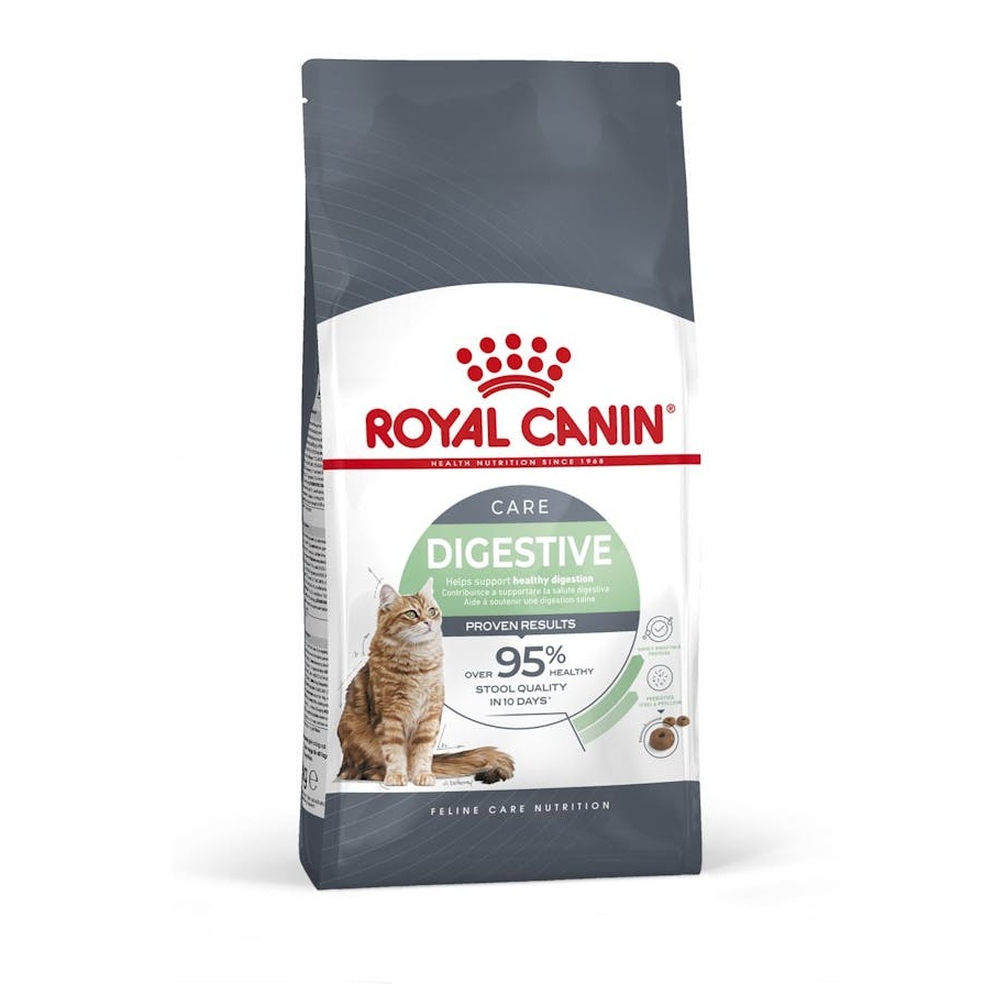fcn22-digestive-care-dry-packshot-b1 Royal Canin Adult Digestive Care Cat Dry Food - Shaking Tails